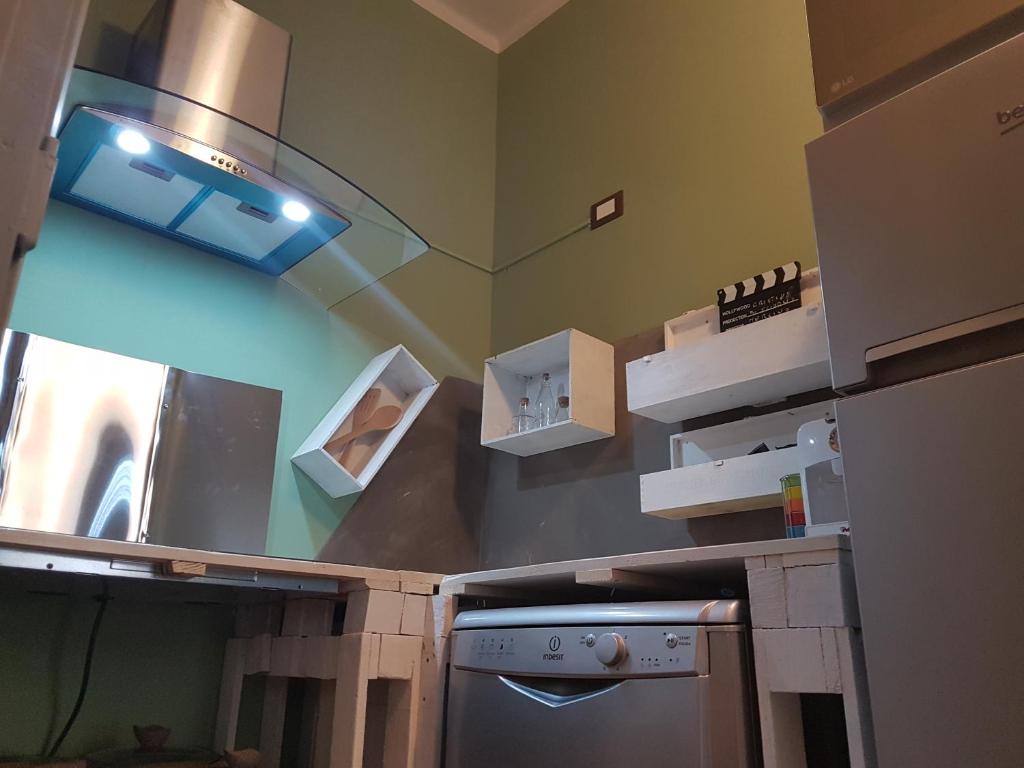 Kuchnia lub aneks kuchenny w obiekcie Saint George's House centro-stazione-ospedali