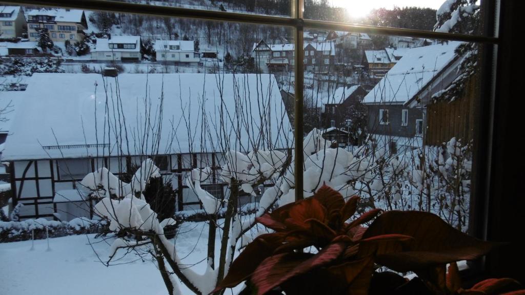 Landgasthof Göbel v zimě