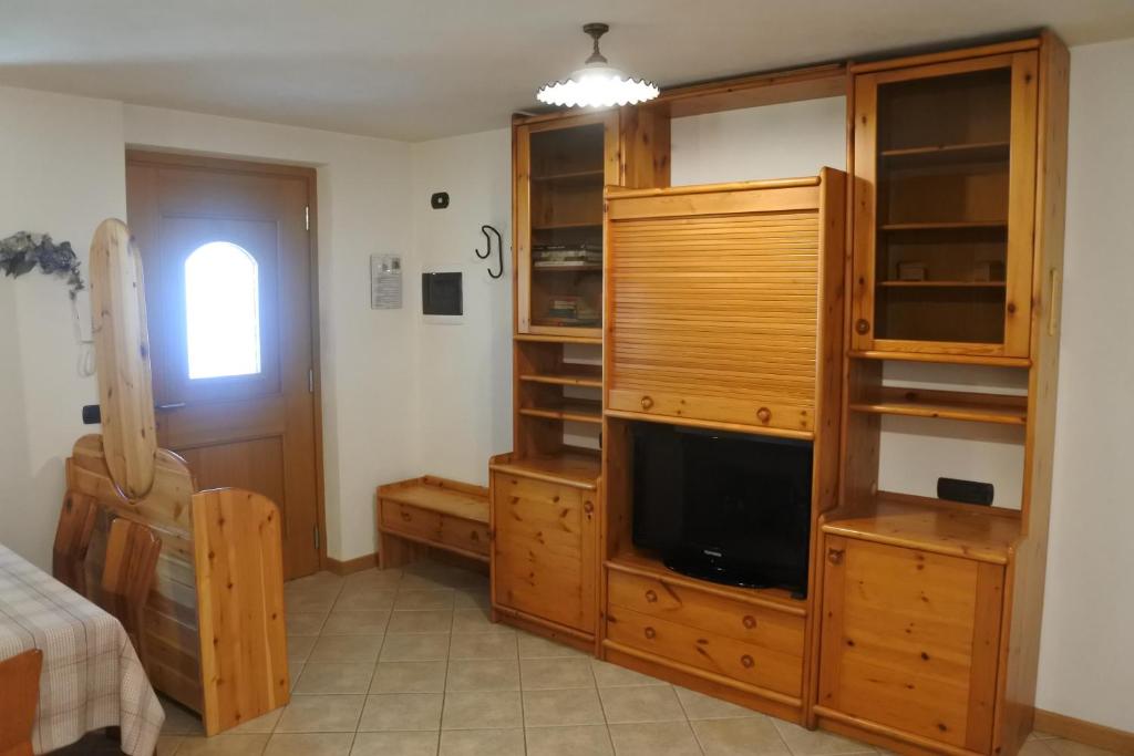 TV a/nebo společenská místnost v ubytování Casa Betty