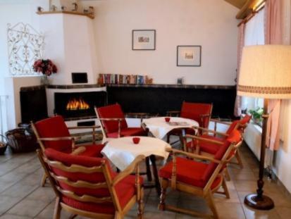 Posezení v ubytování Hotel-Pension Ursula