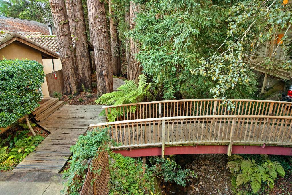 Zahrada ubytování Mill Valley Inn