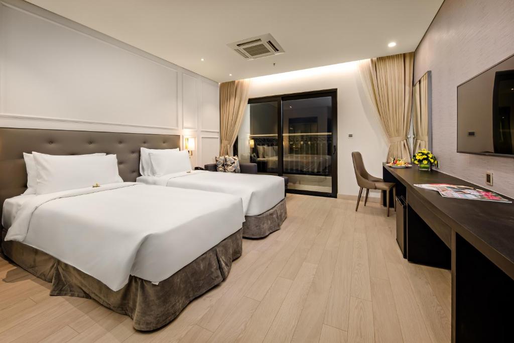 Phòng Superior có 2 Giường đơn và Ban công