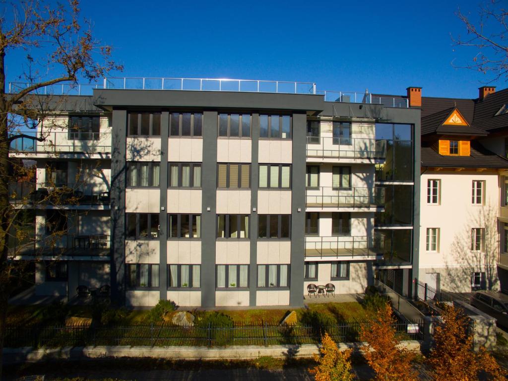 Budova, v ktorej sa apartmán nachádza