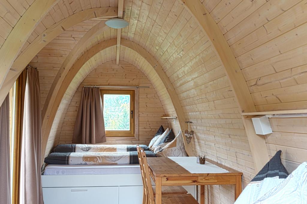 Postel nebo postele na pokoji v ubytování B&B Hofgenuss