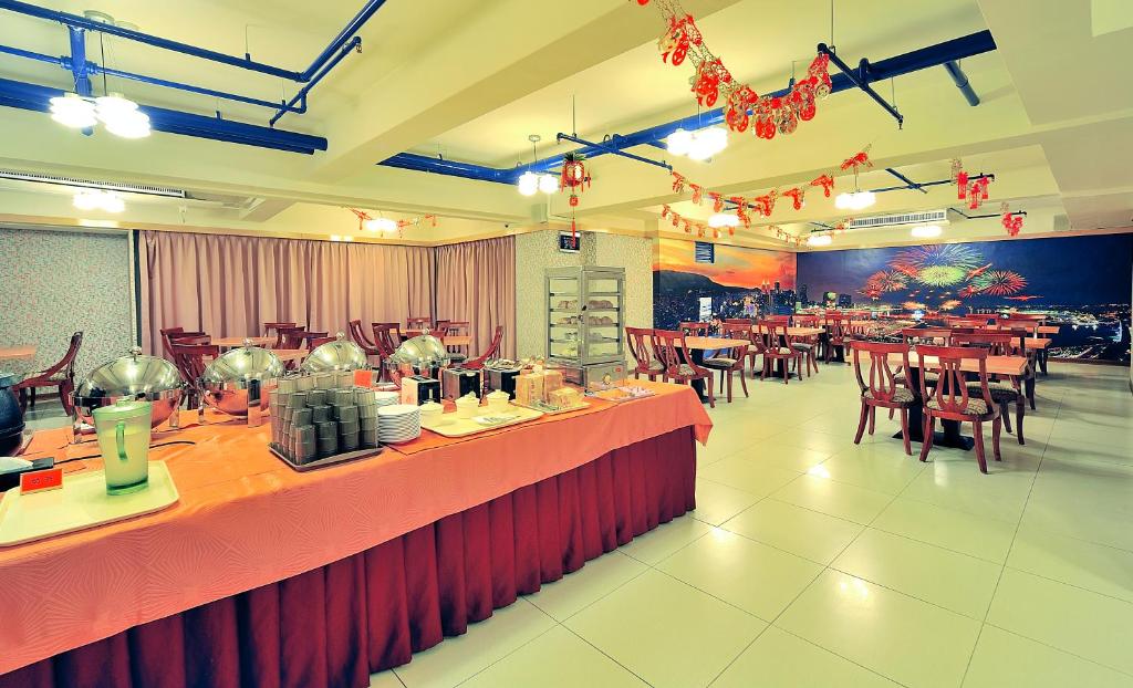 Restaurace v ubytování KaRo Hotel