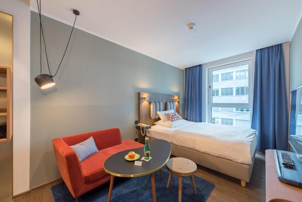 Postel nebo postele na pokoji v ubytování Hotel Ploberger