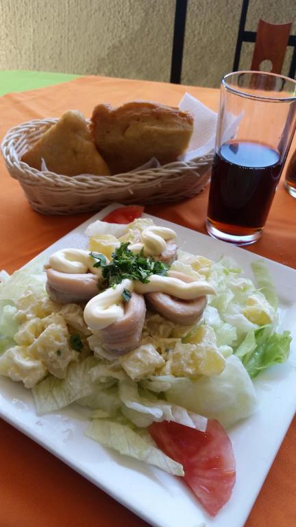 Comida en el hotel o alrededores