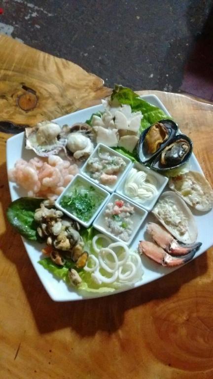 Comida en el hotel o alrededores