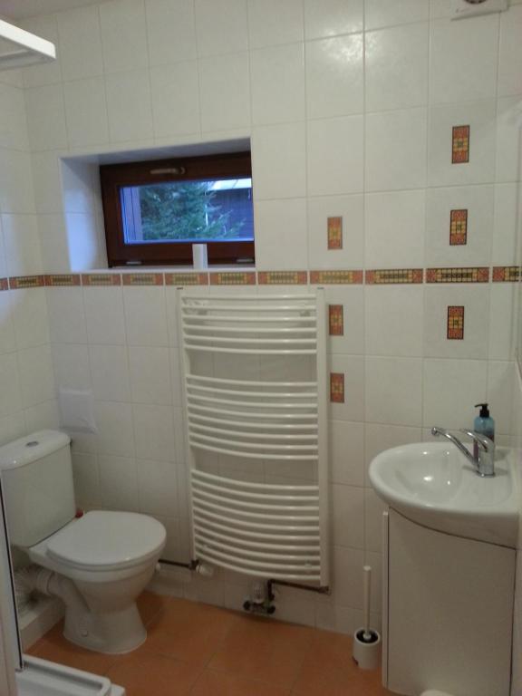 Koupelna v ubytování Harrachov Apartman