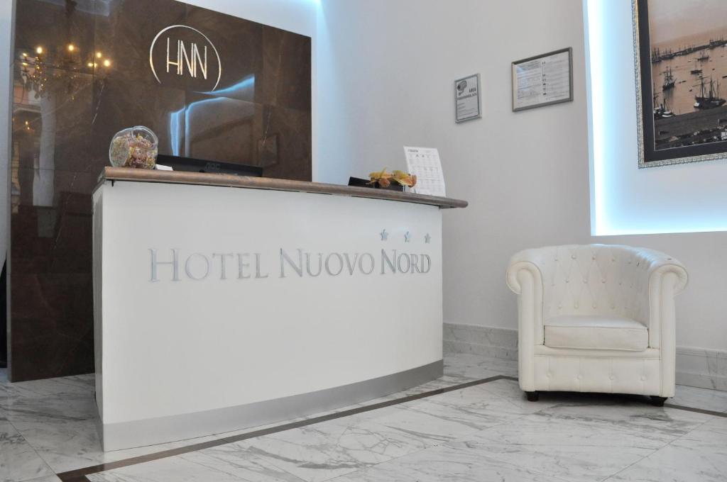 Χώρος καθιστικού στο Hotel Nuovo Nord