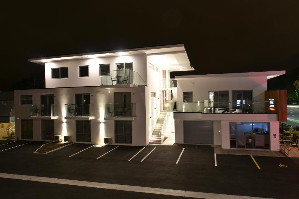 Budova, kde se motel nachází