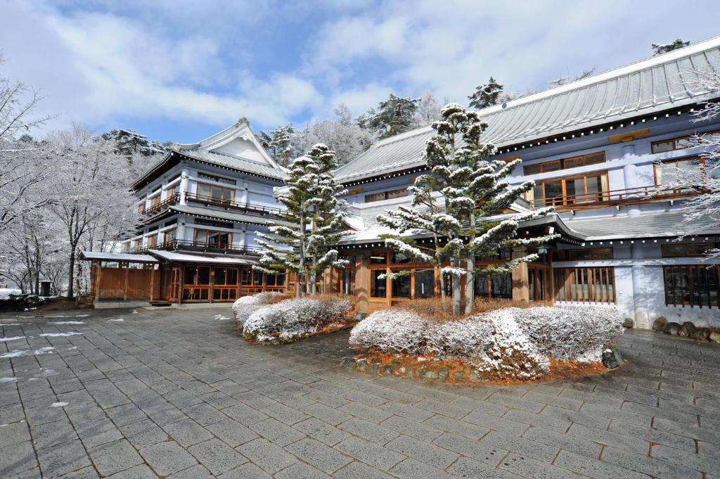 Budova, kde se ryokan nachází