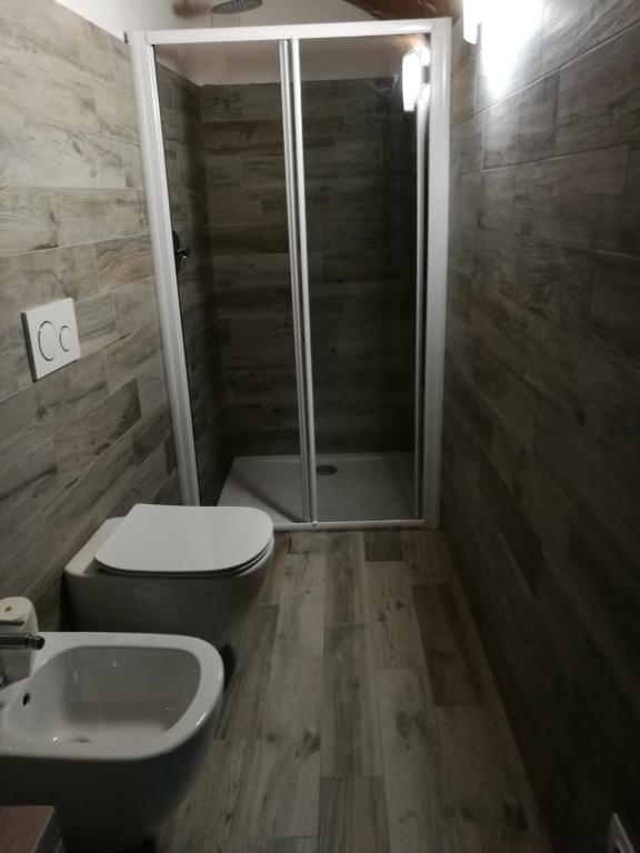 Koupelna v ubytování B&B Sant'Antonio De Foris