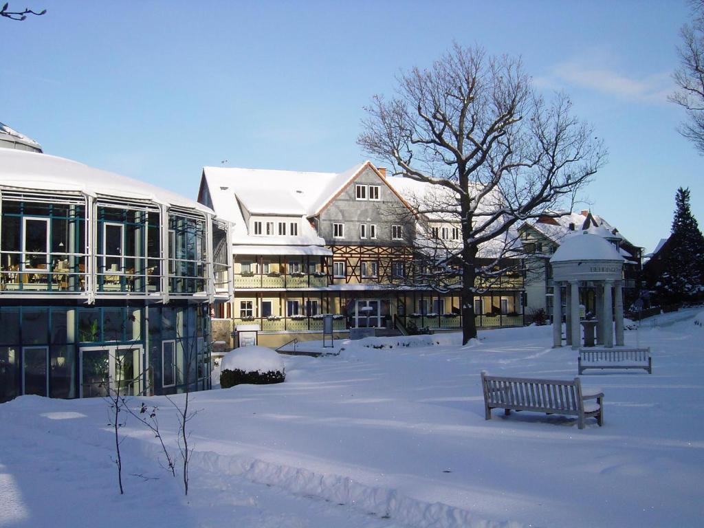 Kurhotel Bad Suderode v zimě