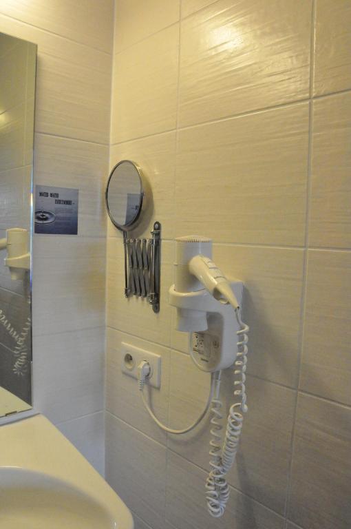 Koupelna v ubytování Hotel Aan Zee