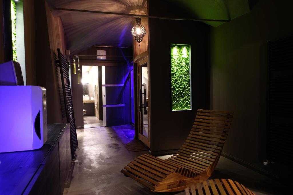 Posezení v ubytování La Rocca Guest House & Spa