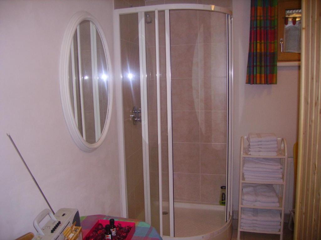 Koupelna v ubytování Gästehaus Hochwimmer