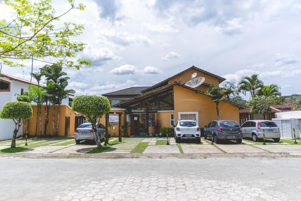 O edifício em que a pousada se localiza