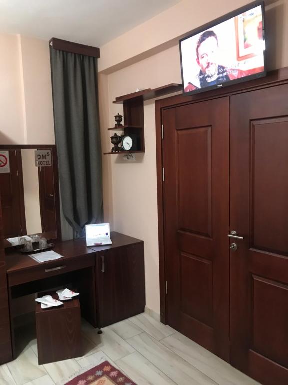 TV a/nebo společenská místnost v ubytování Prenociste DM5
