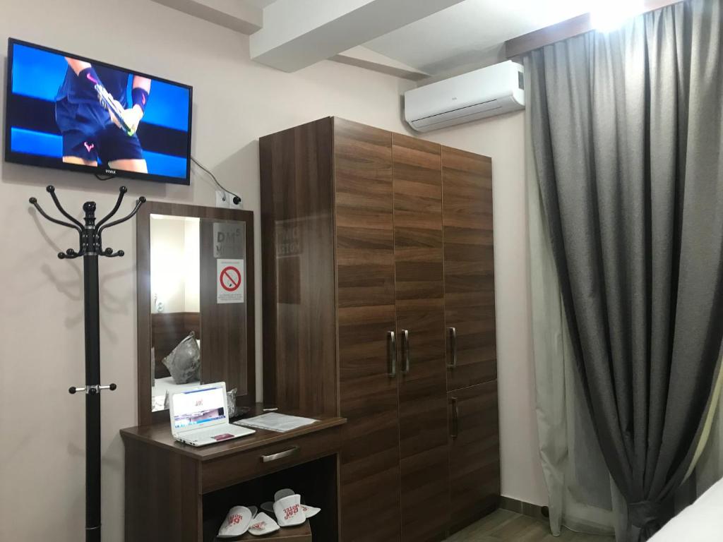 Koupelna v ubytování Prenociste DM5