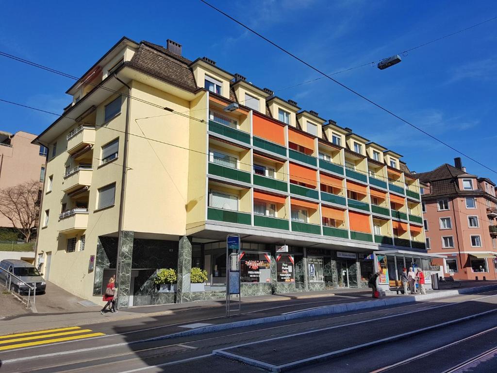 Budova, kde se apartmán nachází