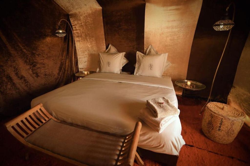 Letto o letti in una camera di Bivouac de Luxe Le Pacha