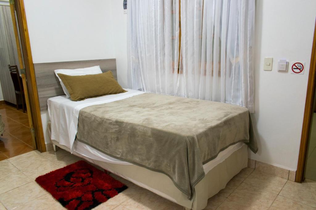 Letto o letti in una camera di Müller Hotel