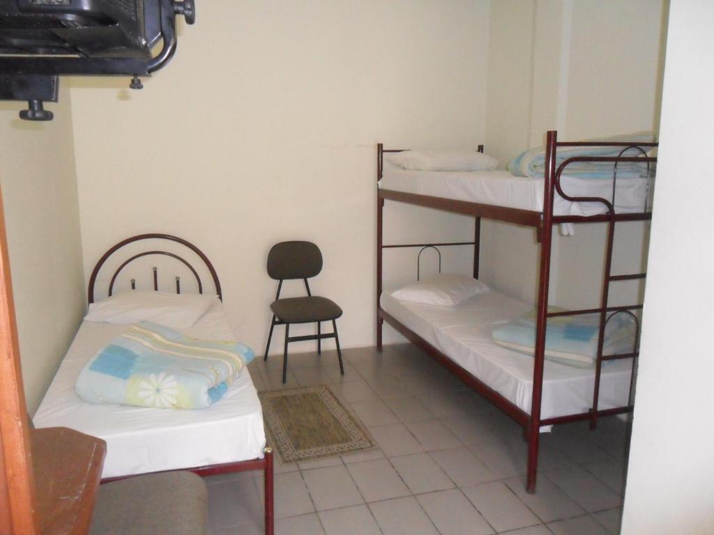 Postel nebo postele na pokoji v ubytování Pousada da Serra
