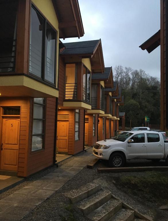 O edifício onde o aparthotel está situado