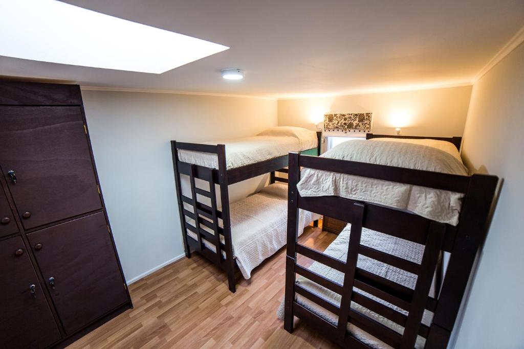 Postel nebo postele na pokoji v ubytování Hostel Chaman