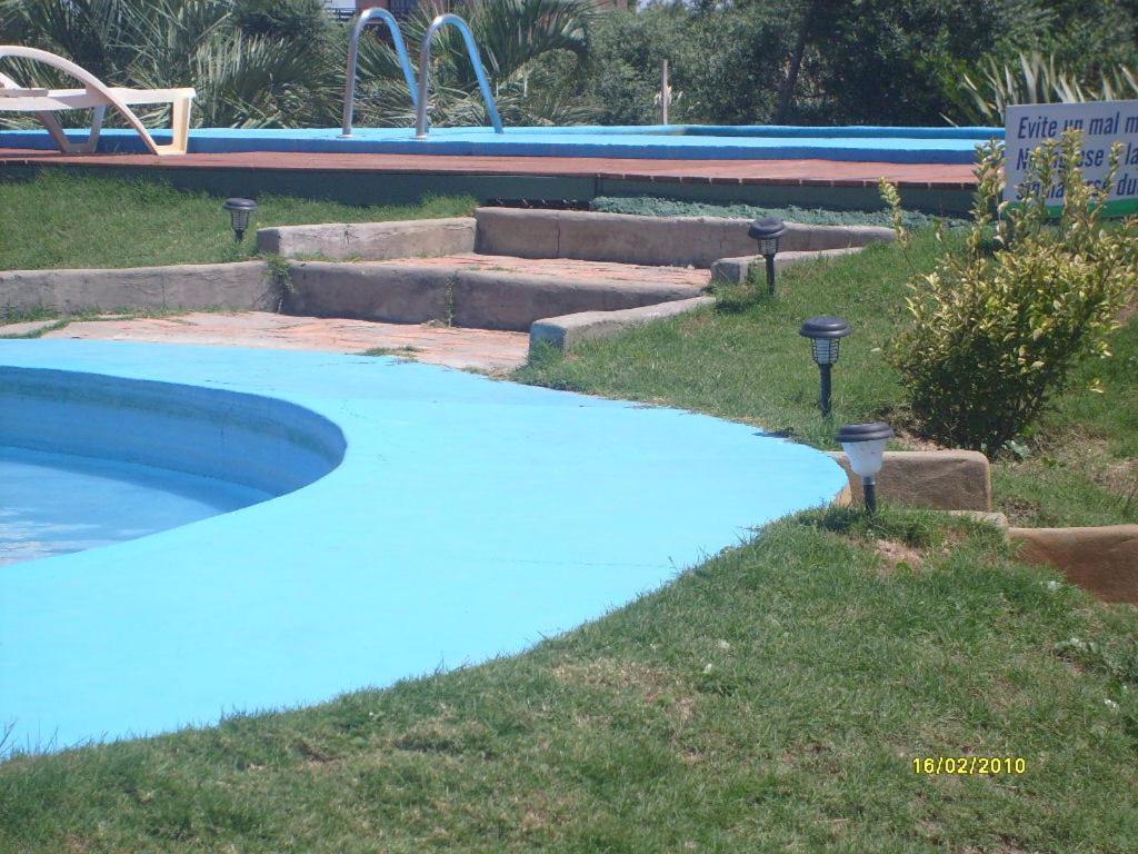 Bazén v ubytování Complejo Turístico Anaconda Cabañas nebo v jeho okolí
