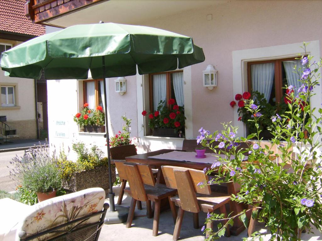 Zahrada ubytování Gasthaus Zur Erle