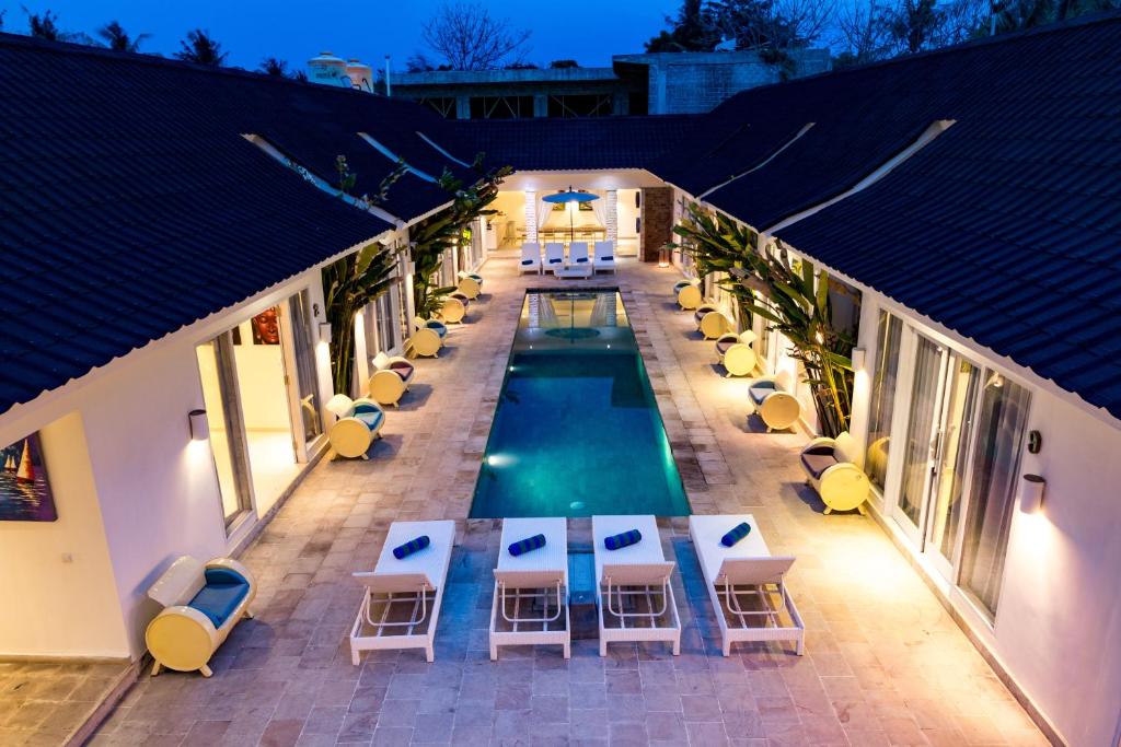Bazén v ubytování Tamoa Boutique Hotel nebo v jeho okolí