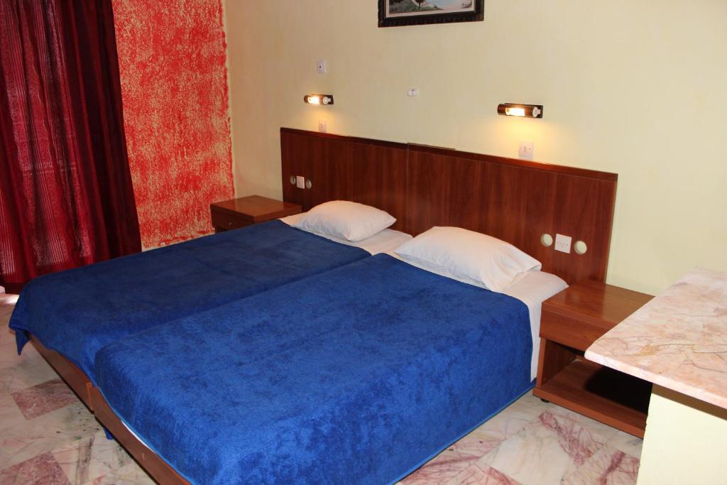 Postel nebo postele na pokoji v ubytování Crystal