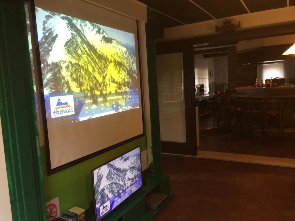 TV a/nebo společenská místnost v ubytování de bron