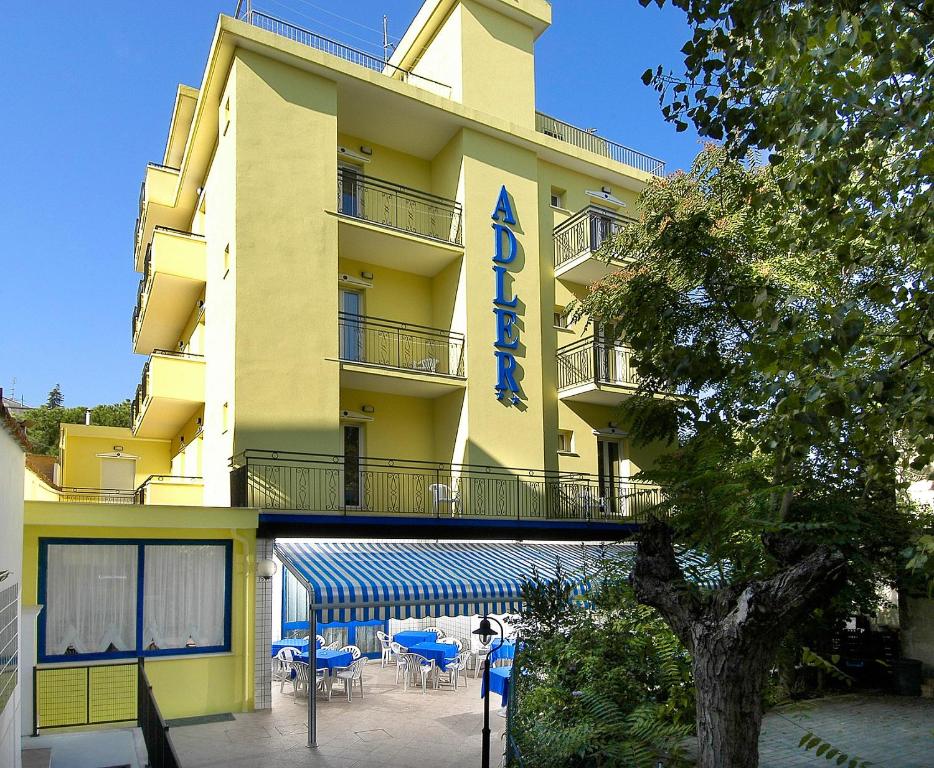 Balkón nebo terasa v ubytování Hotel Adler