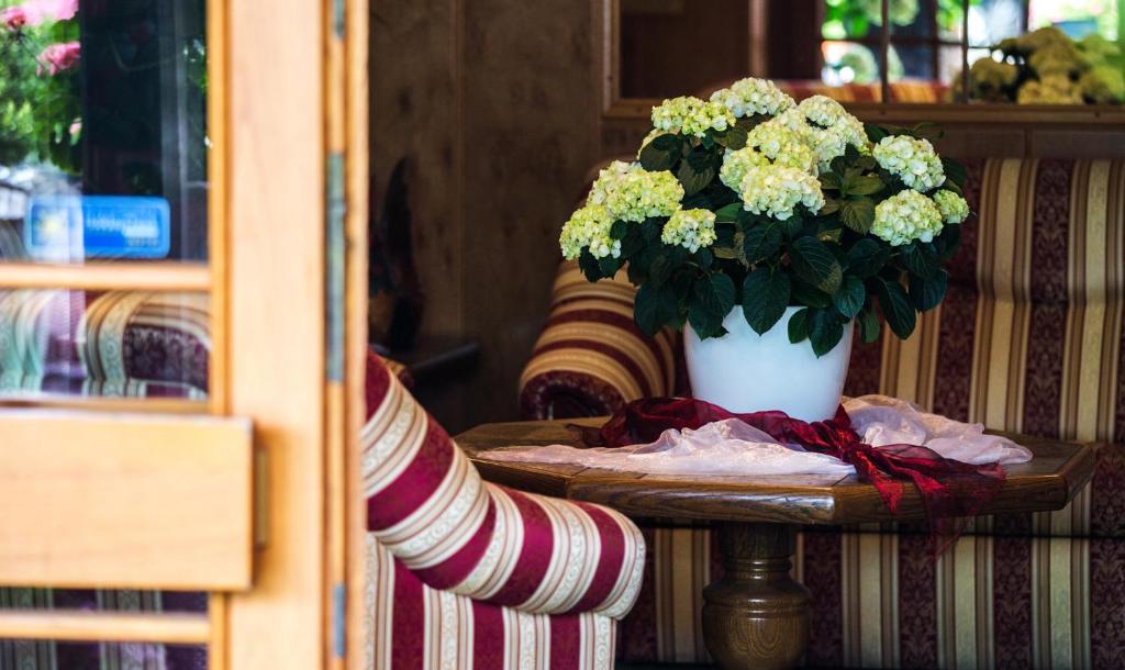 Posezení v ubytování Hotel Acht Linden