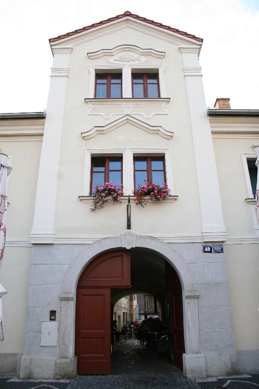 Exteriér nebo vchod ubytování Penzion U Kapra