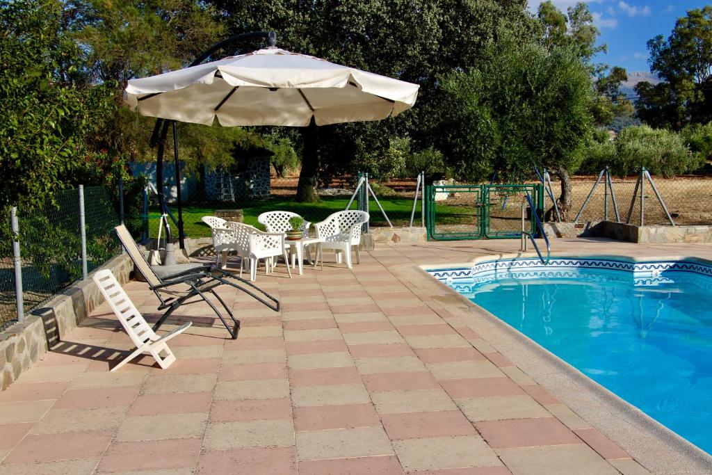 Basen w obiekcie Recreo San Andrés lub w pobliżu