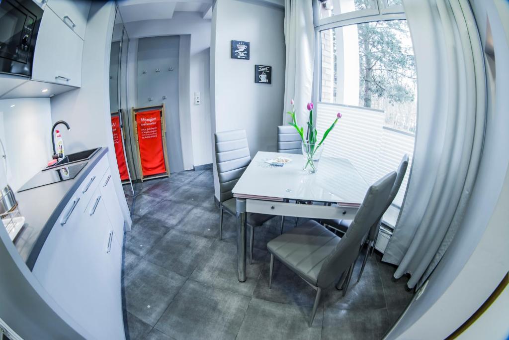 Kuchyňa alebo kuchynka v ubytovaní Apartament Turystyczna-blisko od morza