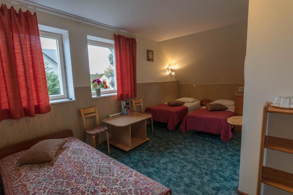 Postel nebo postele na pokoji v ubytování Endla Hotell