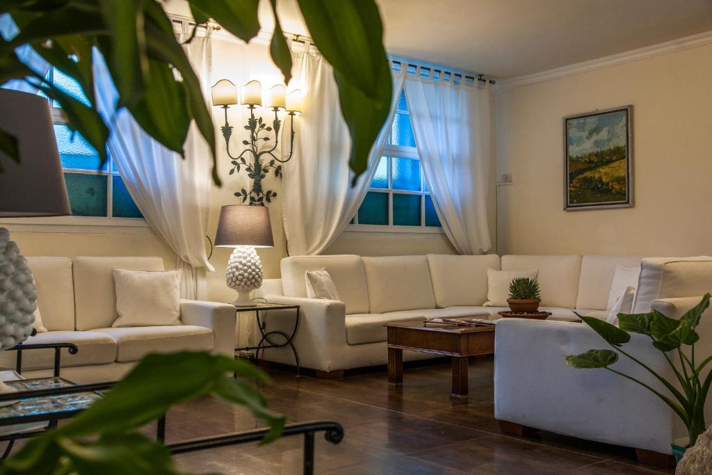 Posezení v ubytování Hotel Barracuda