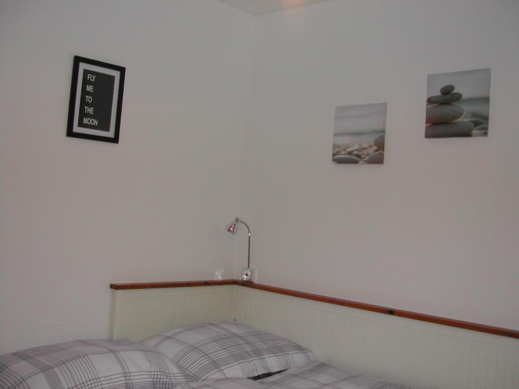 Postel nebo postele na pokoji v ubytování Haus Polly