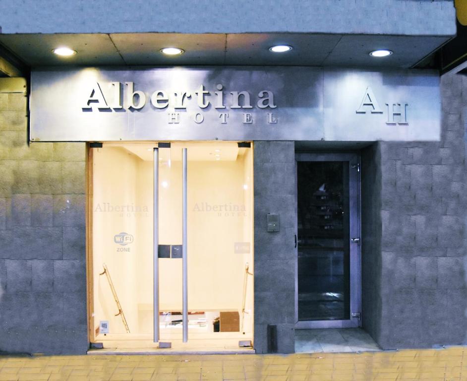 a store front of an albertina boutique at Hotel Albertina Boutique in San Juan