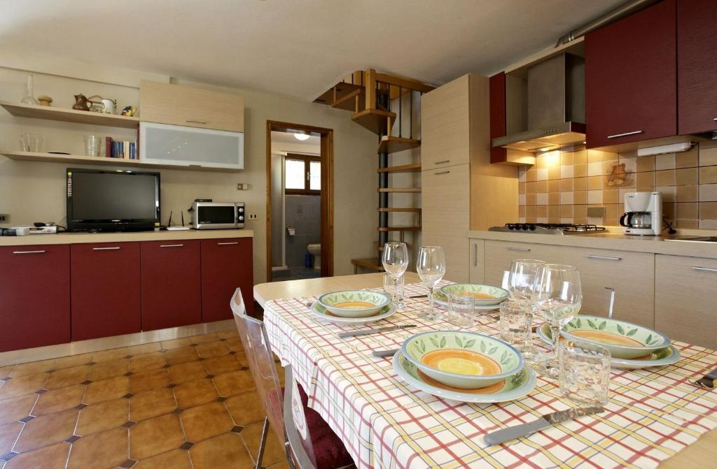Cucina o angolo cottura di Rustico La Vigna