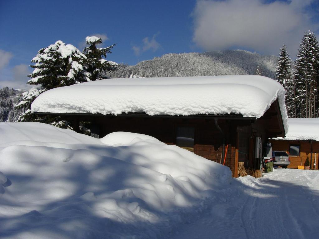 Chalets Ebner v zime