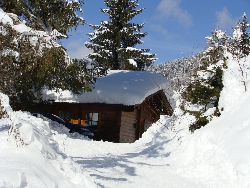 Chalets Ebner v zime