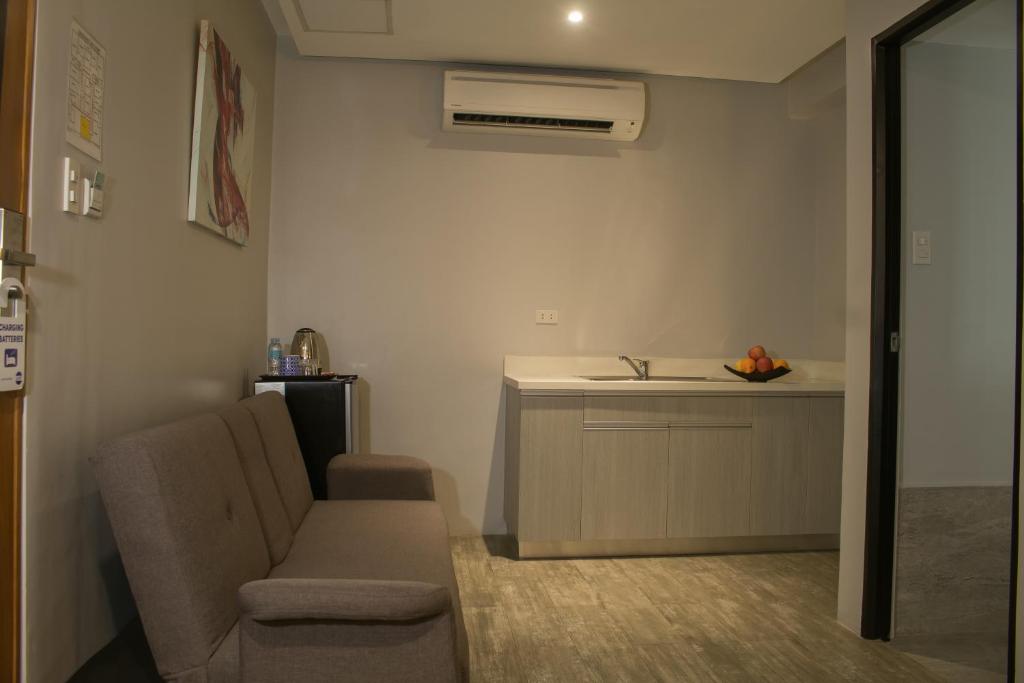 Posezení v ubytování 1A Express Hotel