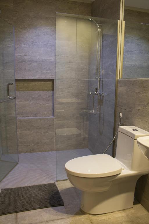 Koupelna v ubytování 1A Express Hotel