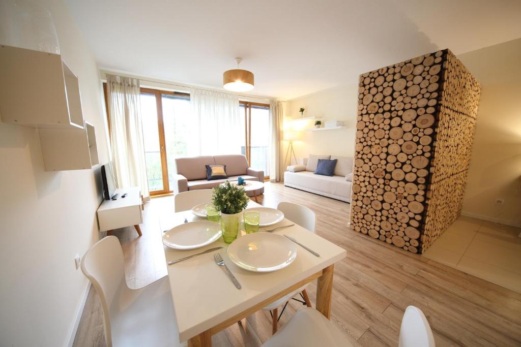 Posezení v ubytování Kazimierz Friendhouse Apartments